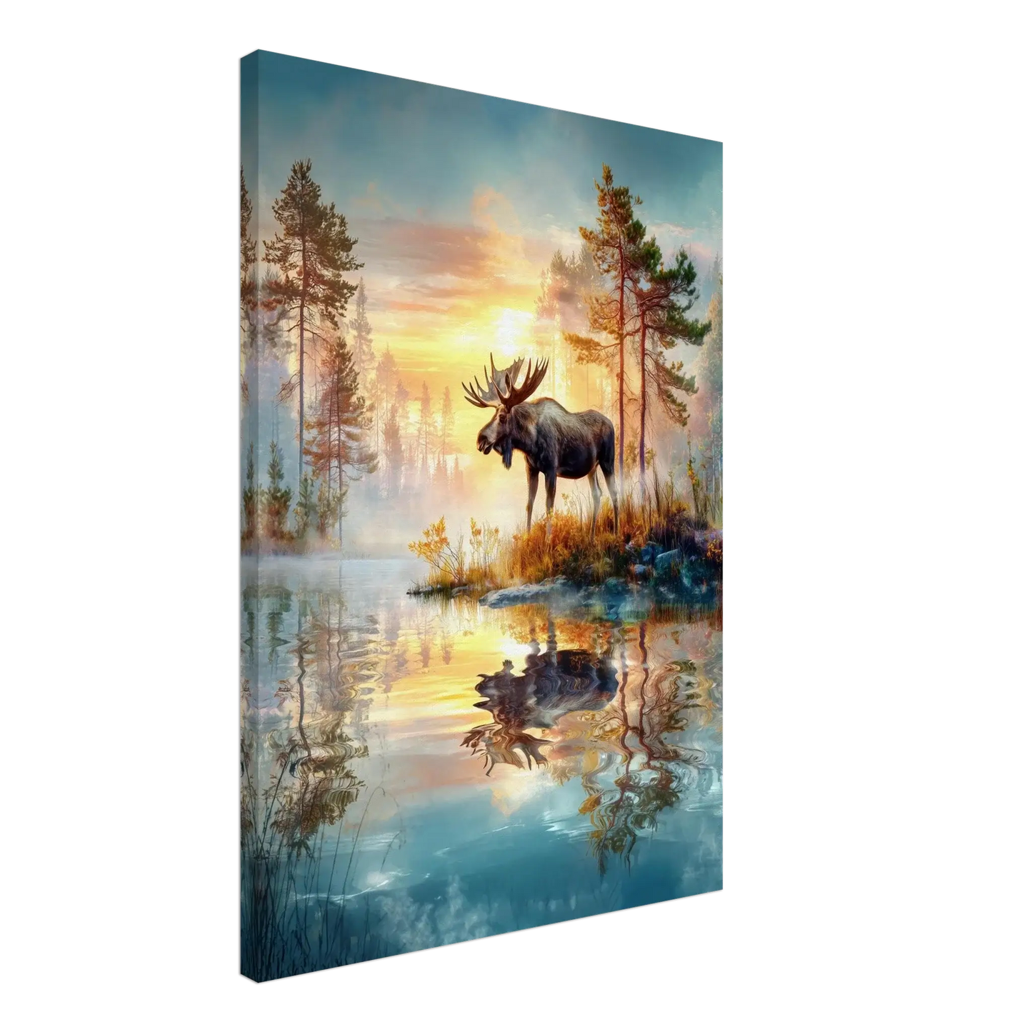 Elg og Solnedgang - KBentz.no