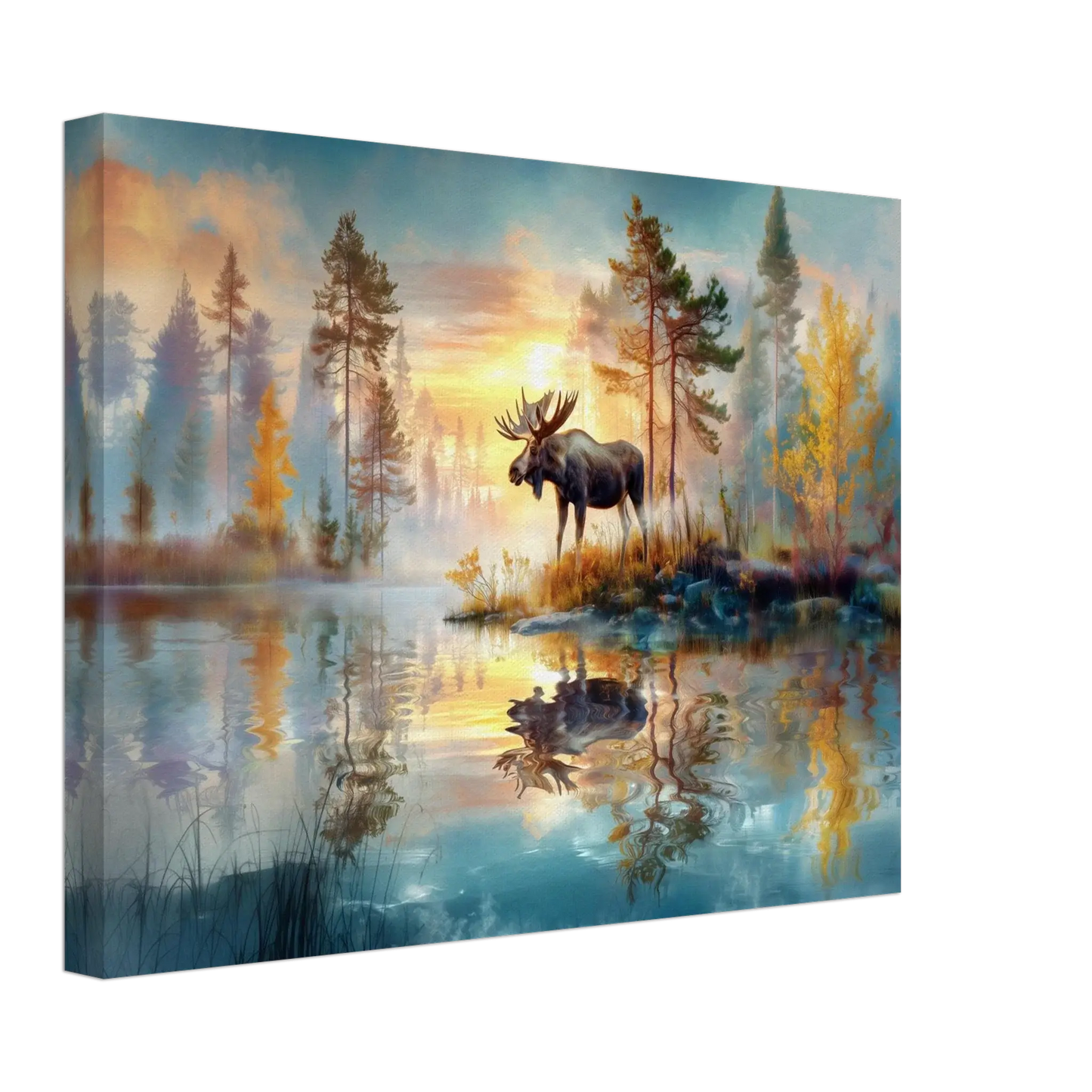 Elg og speilbilde - KBentz.no
