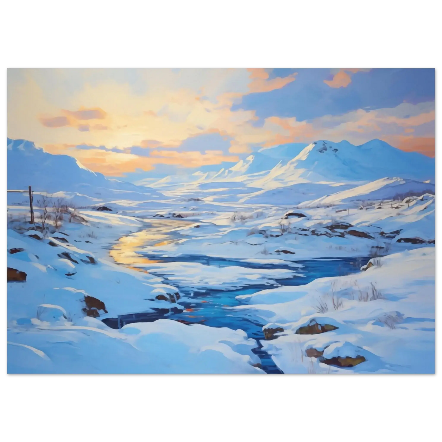 Vinterlys over Elven - KBentz.no