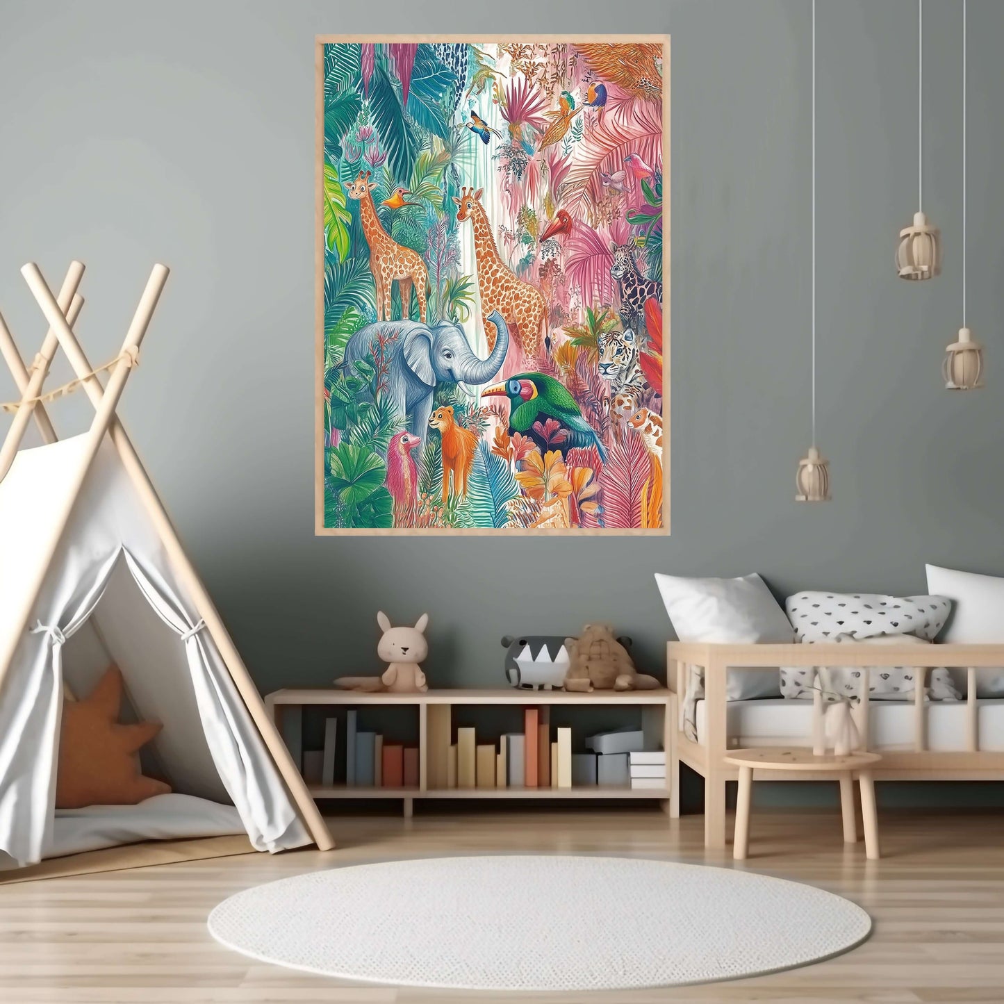 Magisk jungelliv - Barnerom - KBentz.no