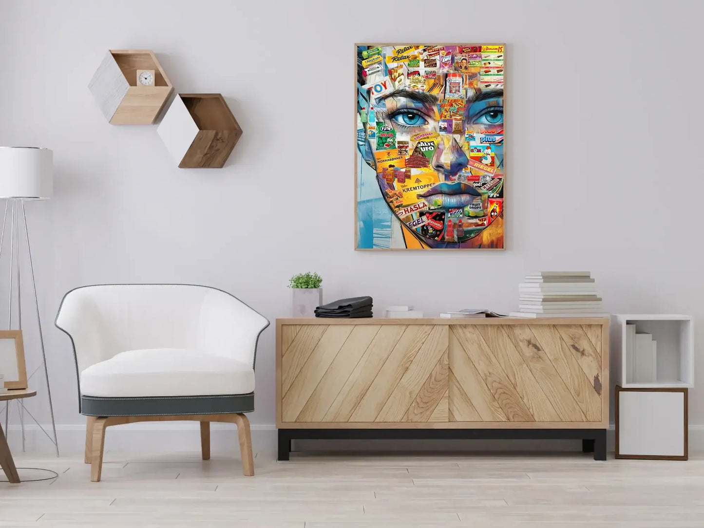Pop & Candy – moderne veggkunst | KBentz.no