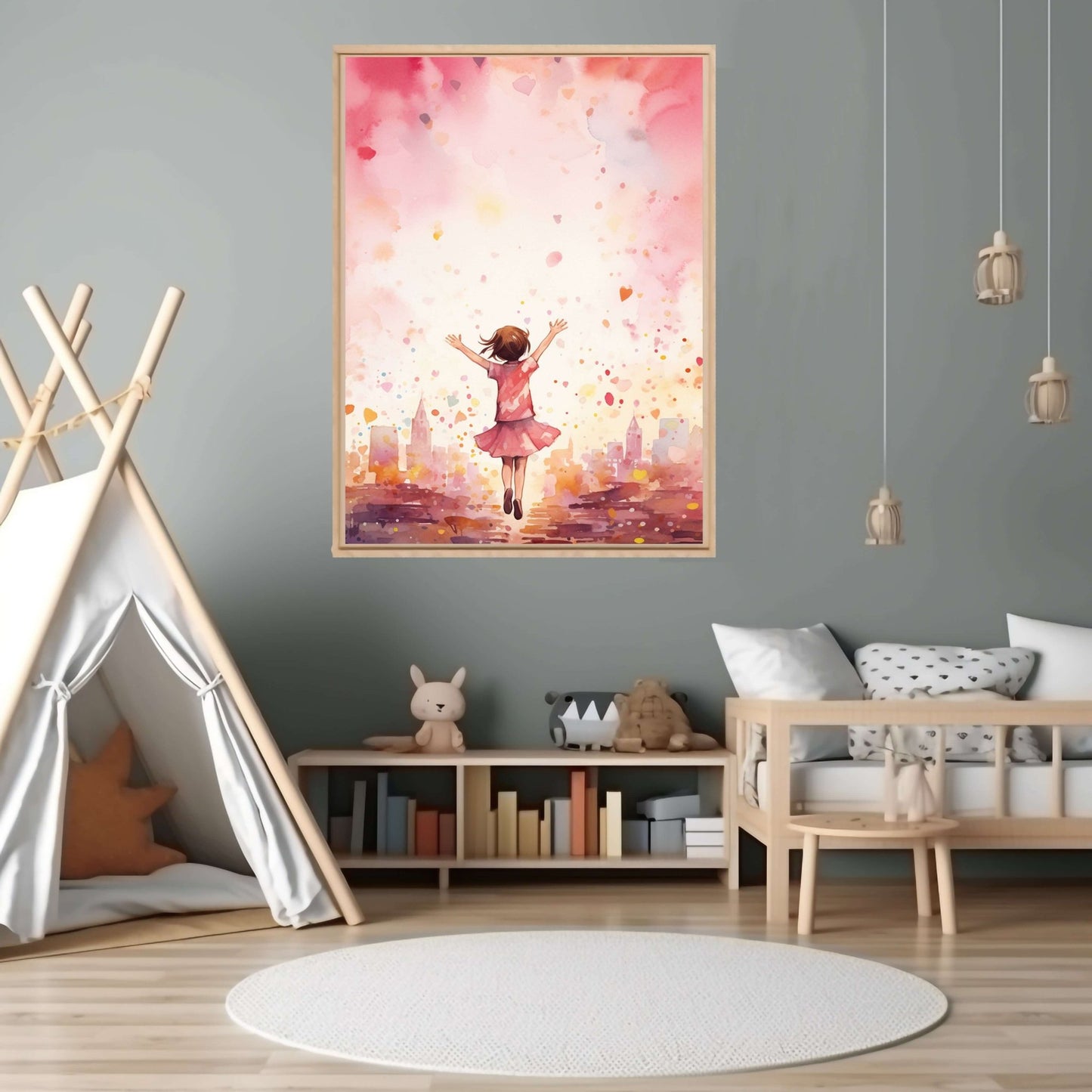 Dans i solnedgang - Barnerom - KBentz.no