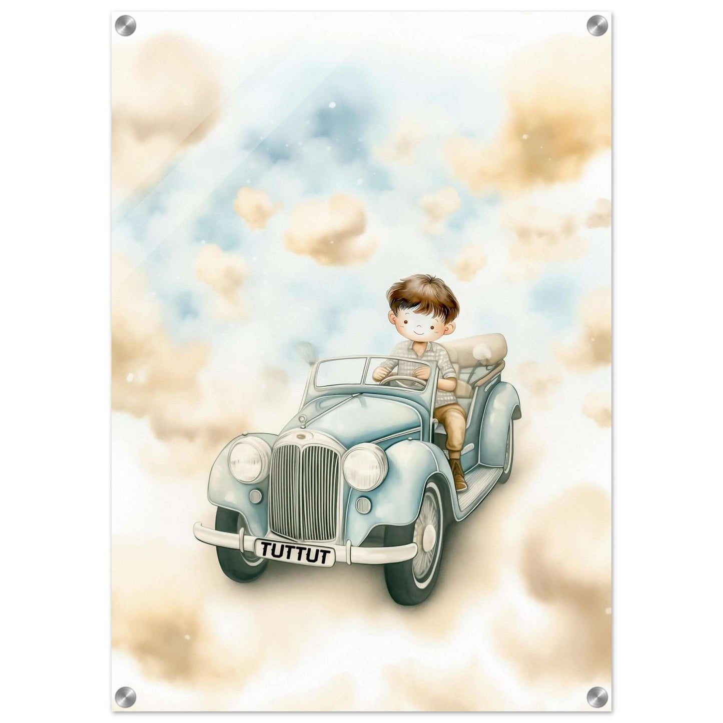 Drømmebil blant skyer - Barnerom - KBentz.no