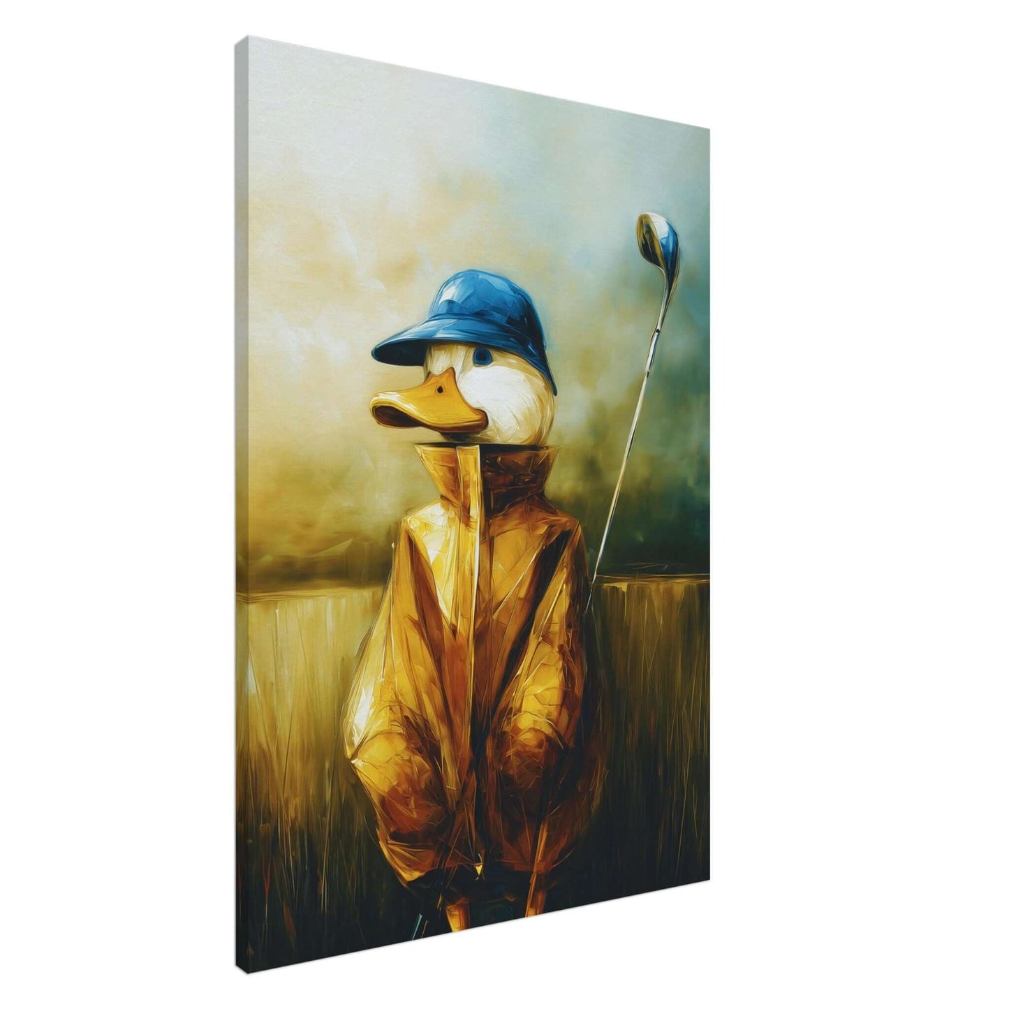 Early Birdie – KI digital oljemaling trykket på papir, lerret, aluminium, akryl og tre | KBentz.no