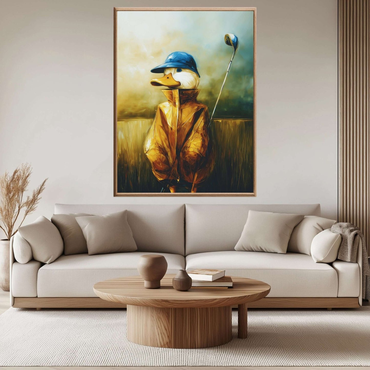 Early Birdie – KI digital oljemaling trykket på papir, lerret, aluminium, akryl og tre | KBentz.no