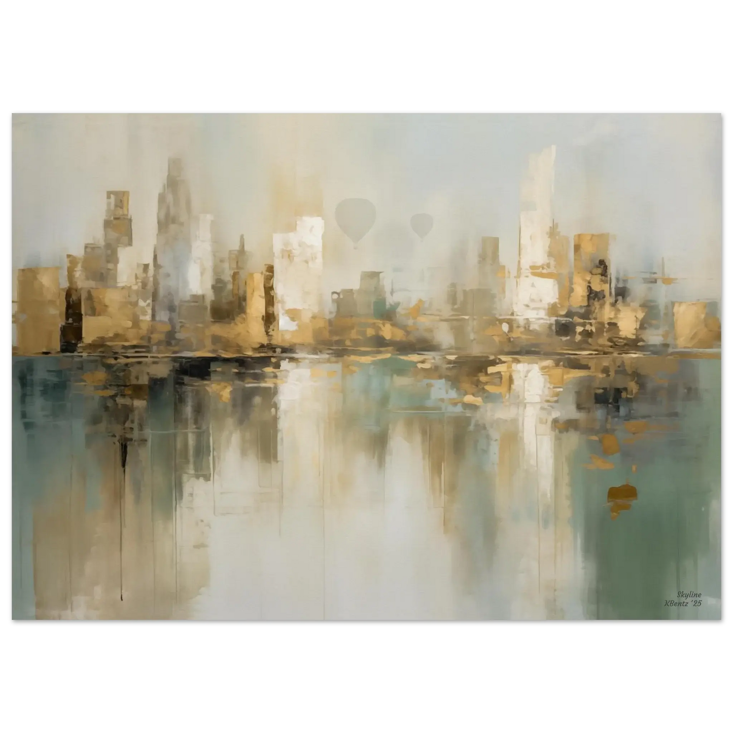 Skyline - KBentz.no – moderne veggkunst | KBentz.no