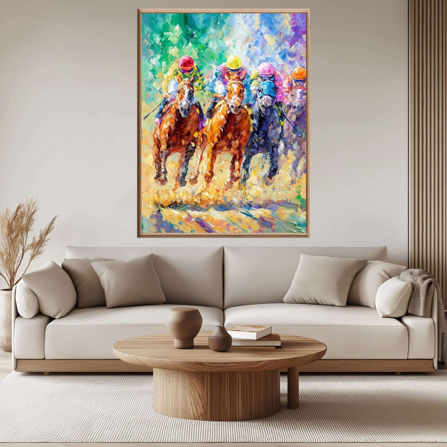 Farger i galopp - KBentz.no – moderne veggkunst | KBentz.no