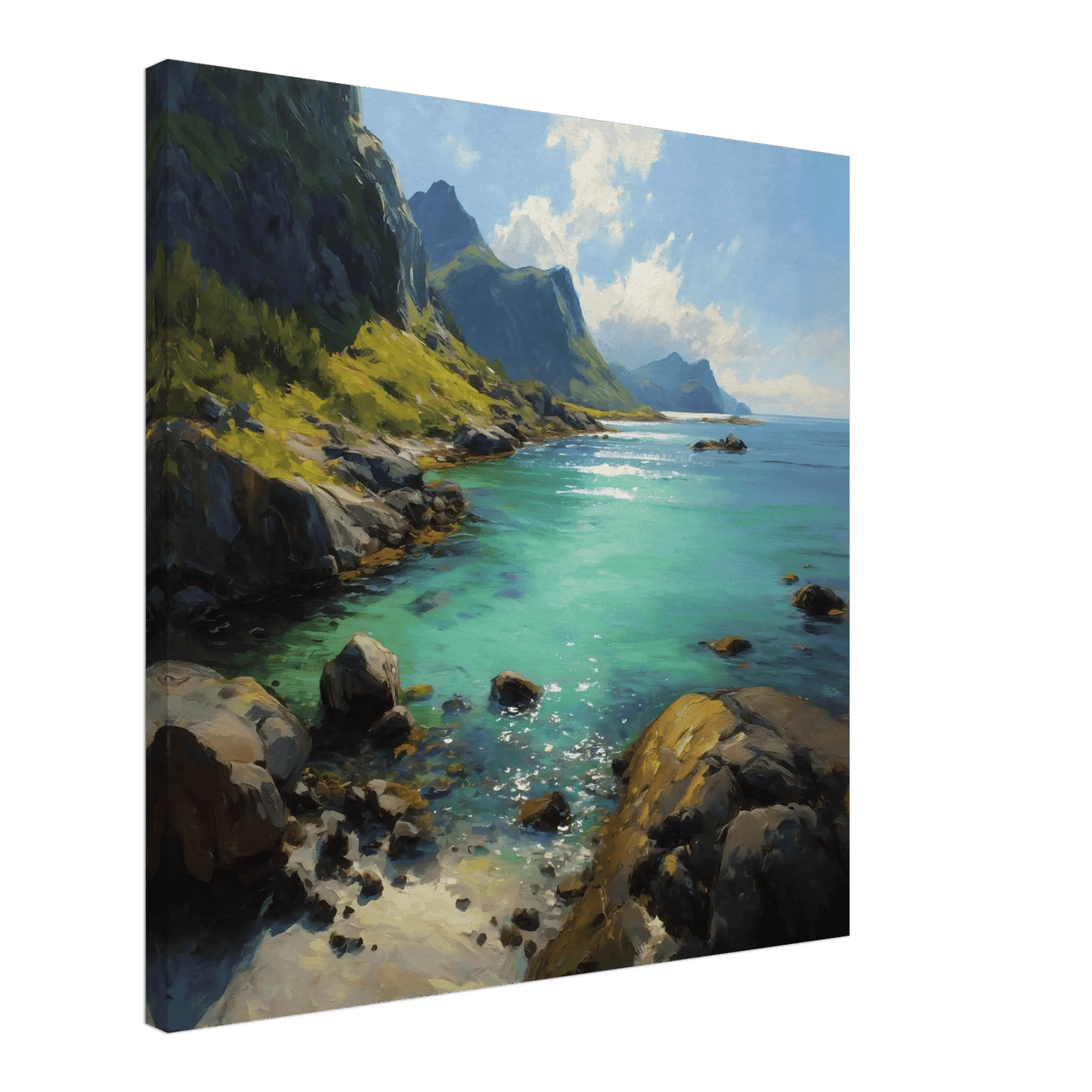 Fjordlandskap - KBentz.no – moderne veggkunst | KBentz.no