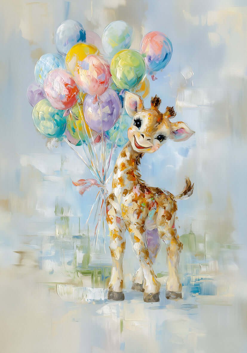 Glad giraff - Barnerom - KBentz.no