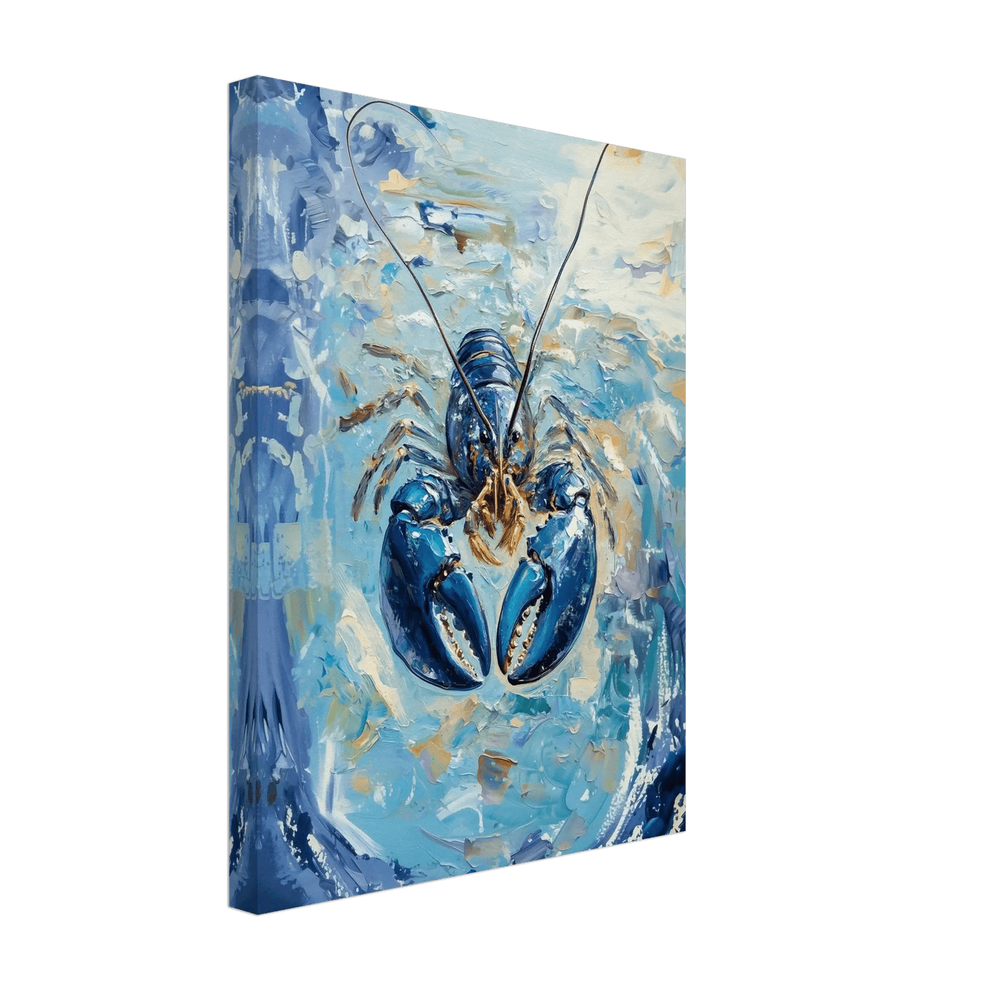 Havets Vokter – KI digital oljemaling trykket på papir, lerret, aluminium, akryl og tre | KBentz.no