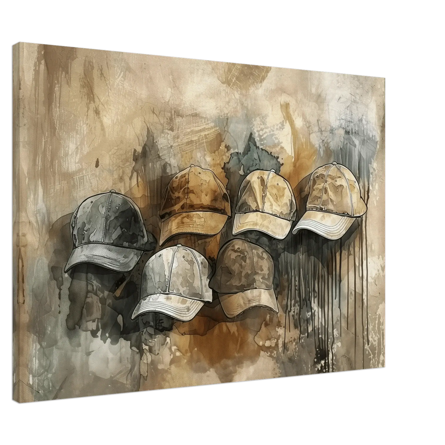 Stil og skygge - moderne digitalt maleri med oljemalingstekstur. Trykkes på papir, lerret og akryl. KBentz.no