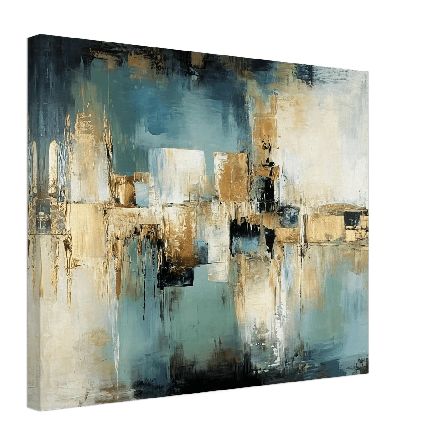 Urban Ekko – KI digital oljemaling trykket på papir, lerret, aluminium, akryl og tre | KBentz.no