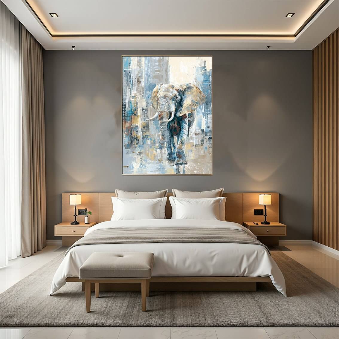 Urban Elefant - KBentz.no – moderne veggkunst | KBentz.no