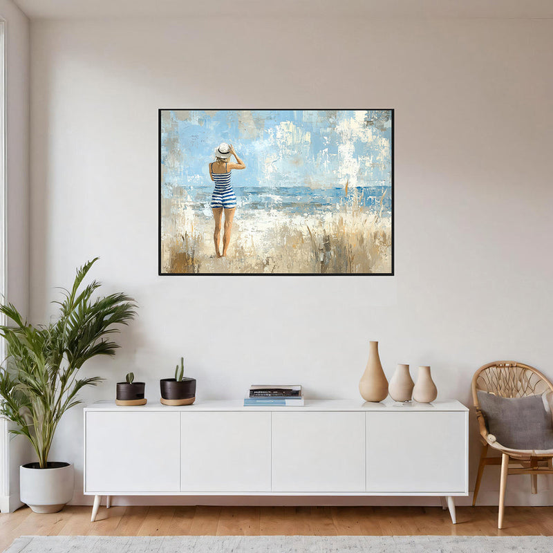 Sommerbilder – KI digital oljemaling trykket på papir, lerret, aluminium, akryl og tre | KBentz.no
