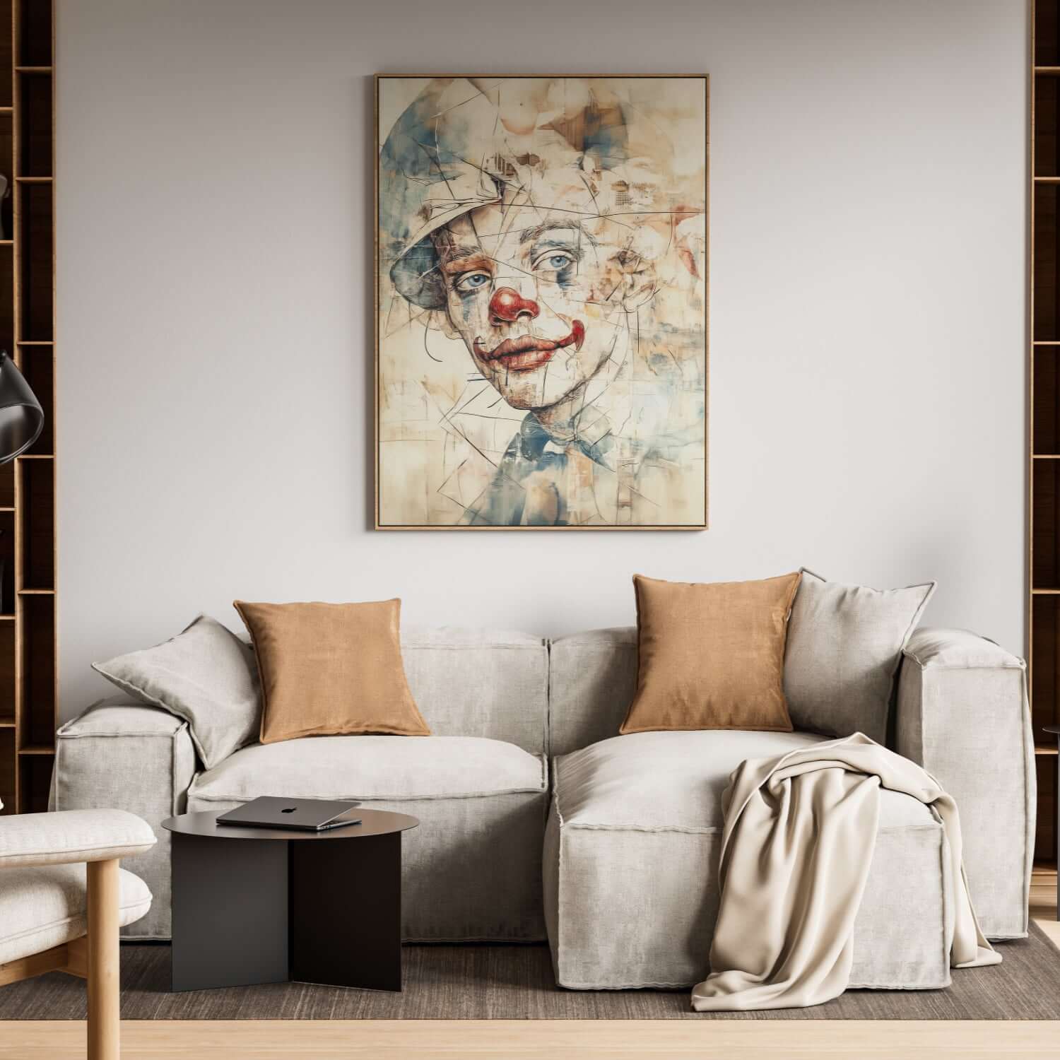 Stillheten bak masken