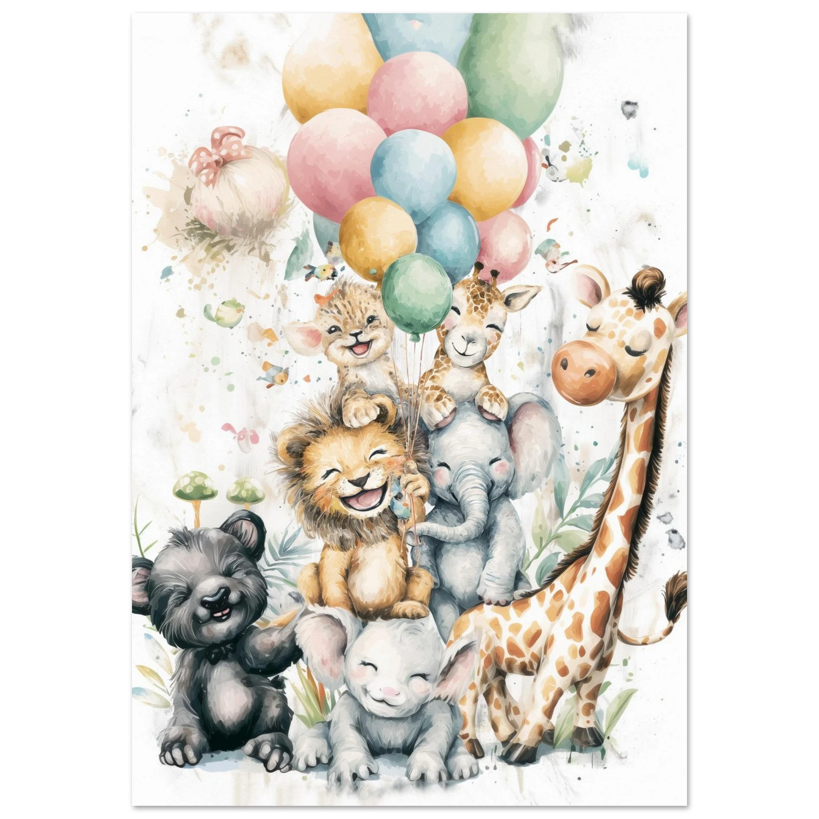 Ballongfest i Skogen