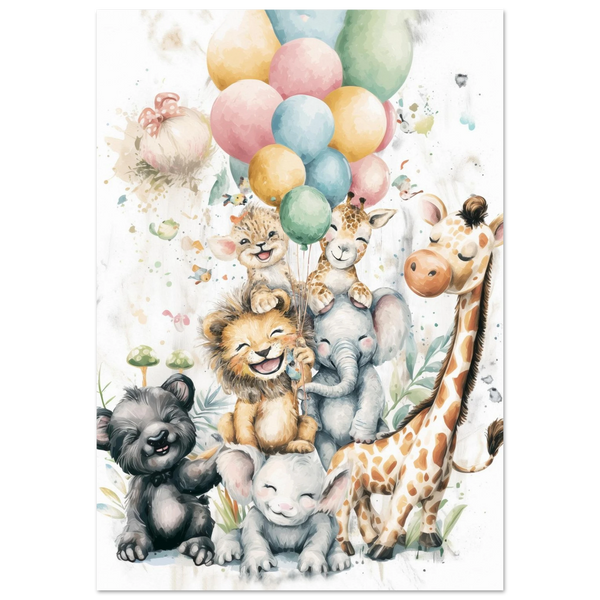 Ballongfest i Skogen