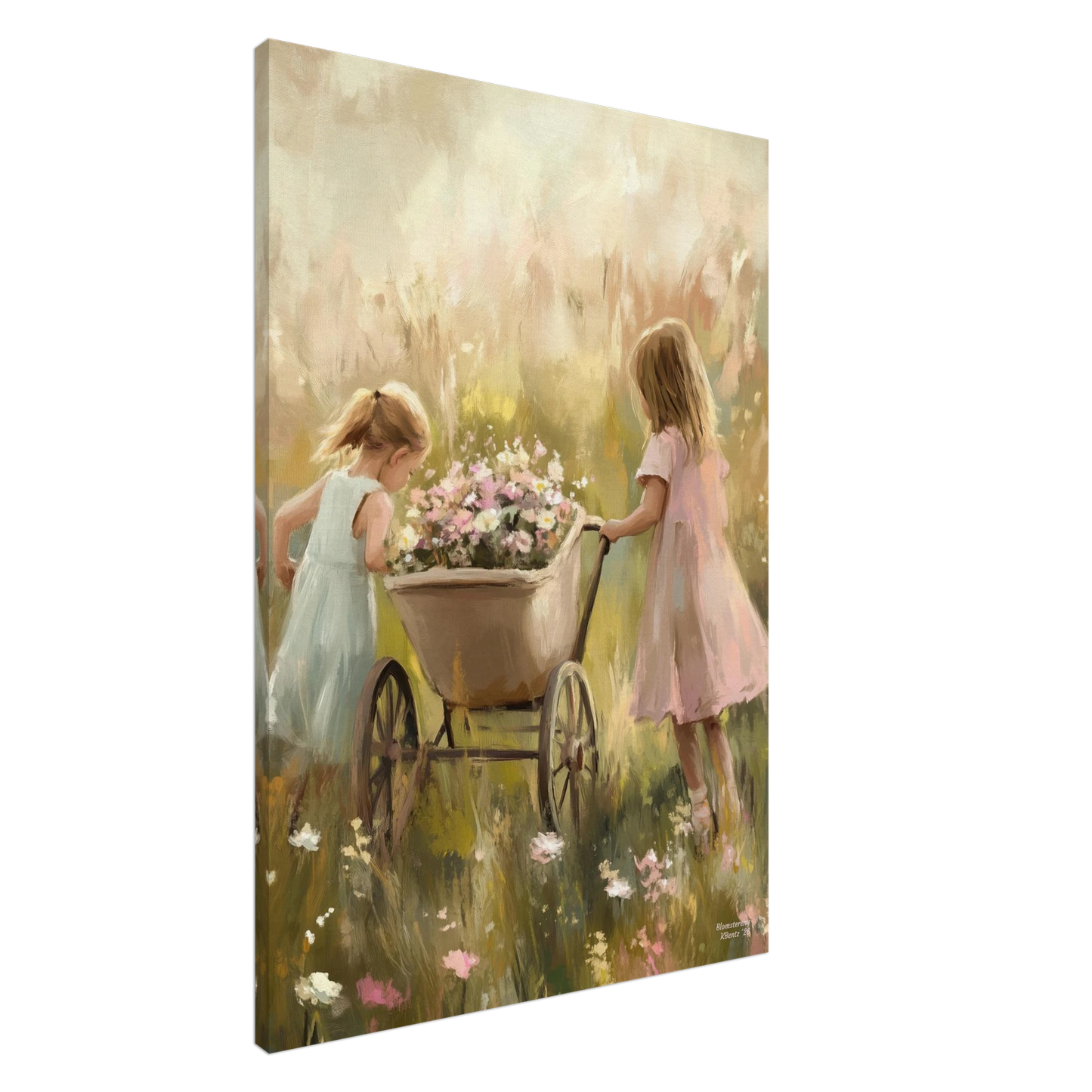 Blomstereng - KBentz.no – moderne veggkunst | KBentz.no