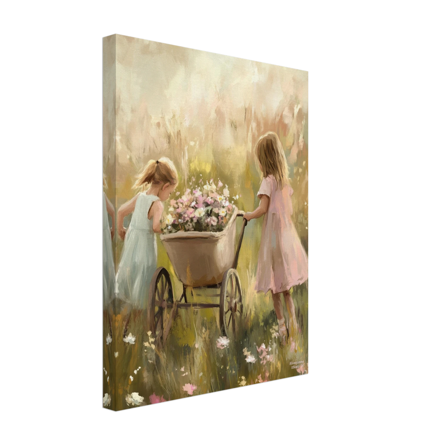 Blomstereng - KBentz.no – moderne veggkunst | KBentz.no