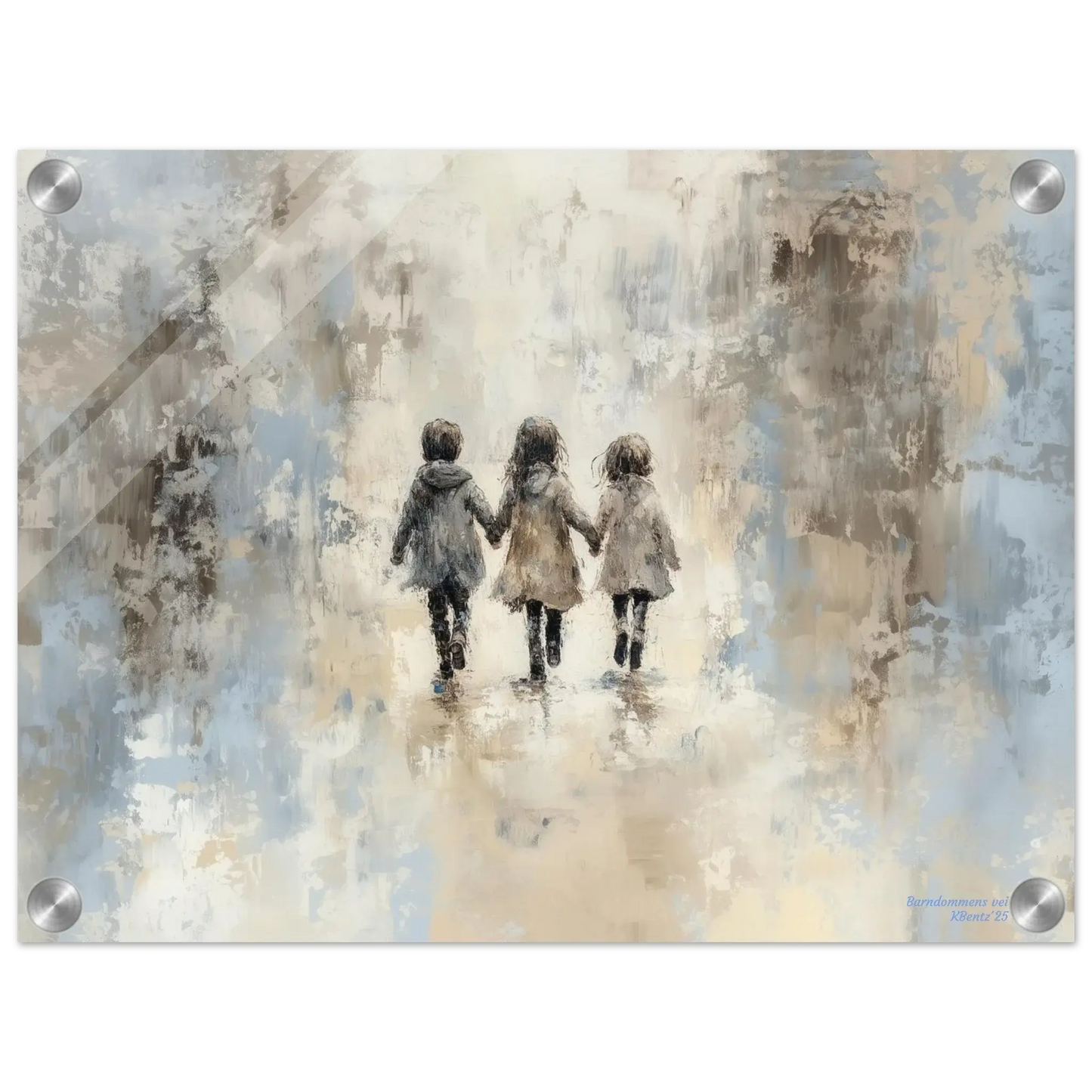 Barndommens vei - KBentz.no – moderne veggkunst | KBentz.no