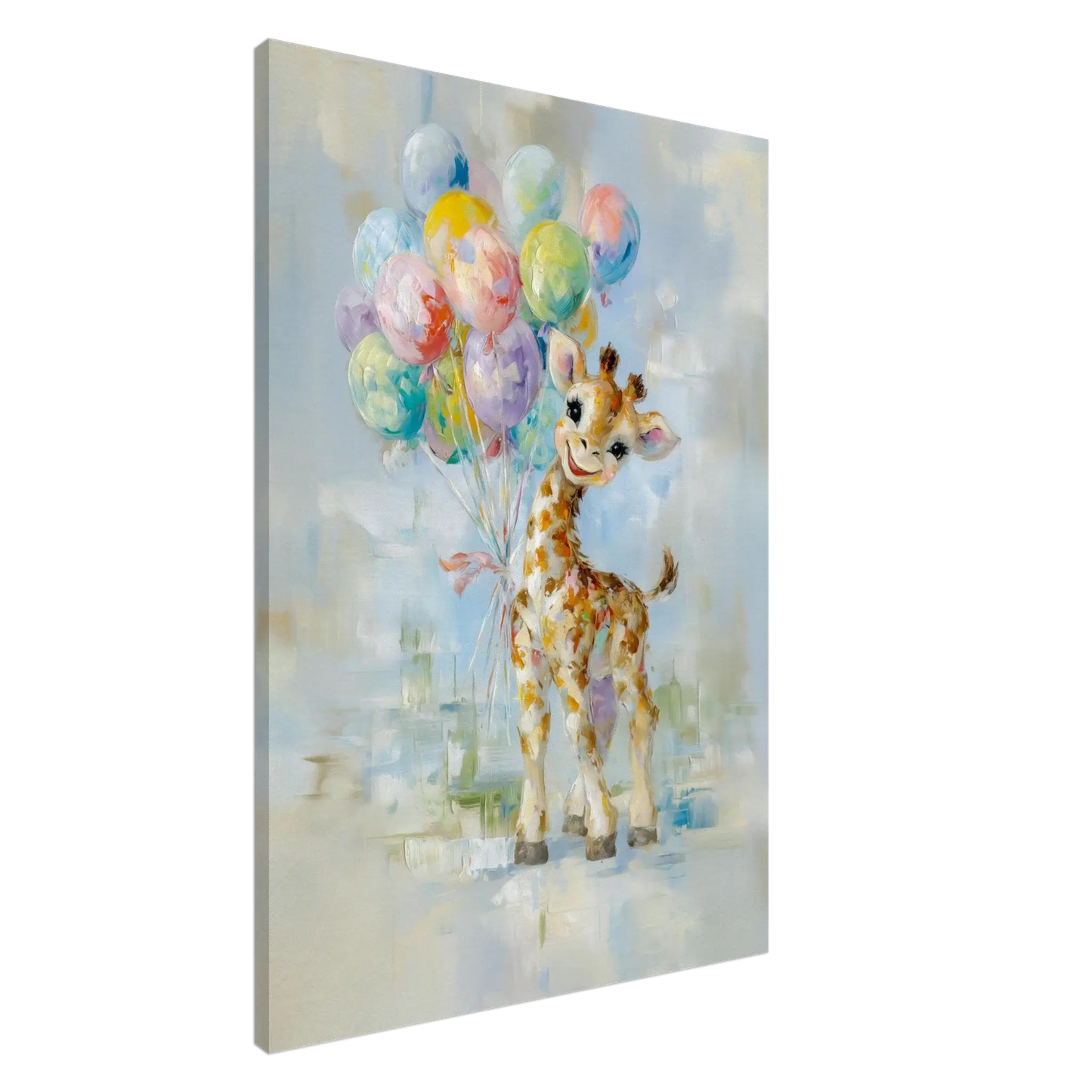 Glad giraff - KBentz.no – moderne veggkunst | KBentz.no