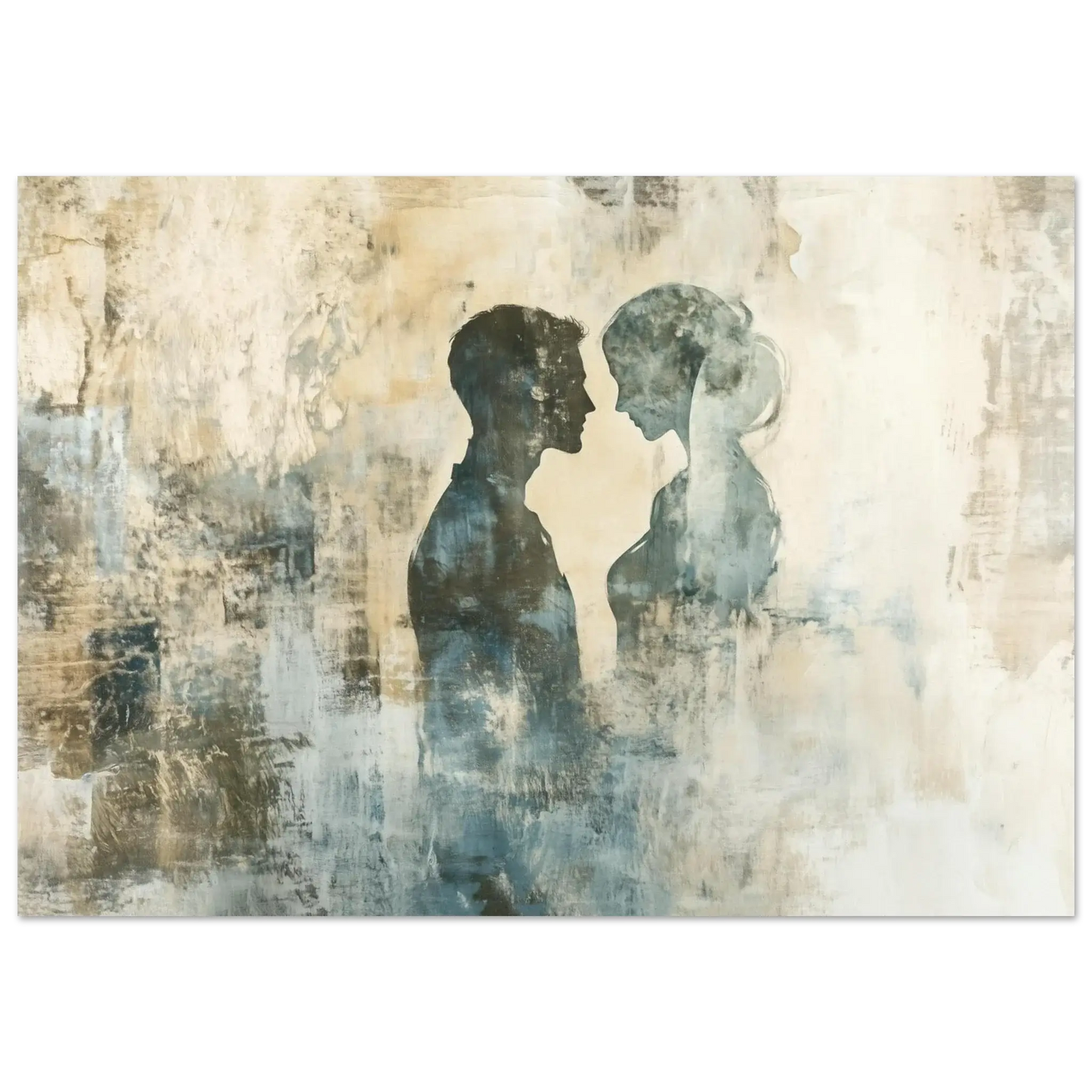 Stille omfavnelse - KBentz.no – moderne veggkunst | KBentz.no