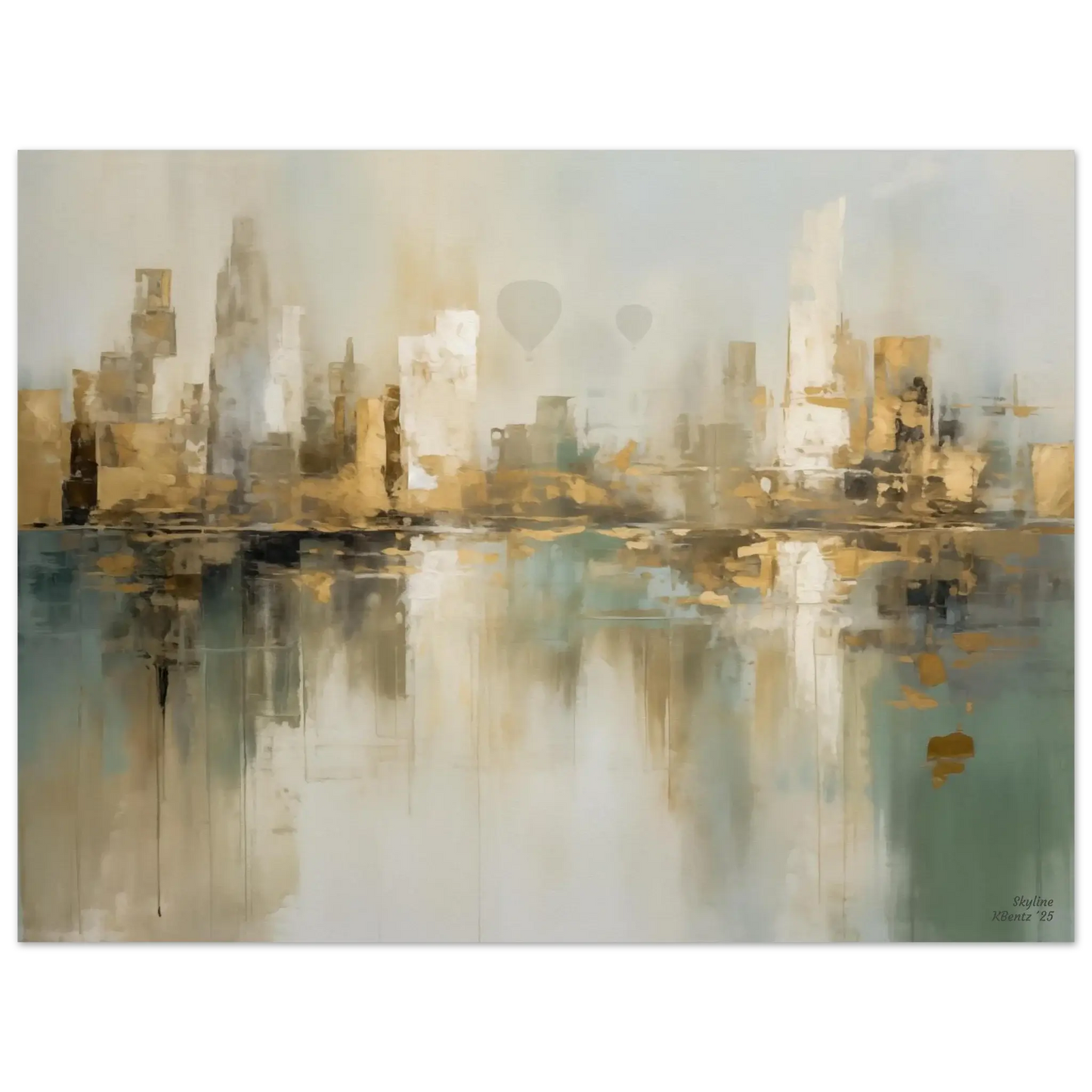 Skyline - KBentz.no – moderne veggkunst | KBentz.no