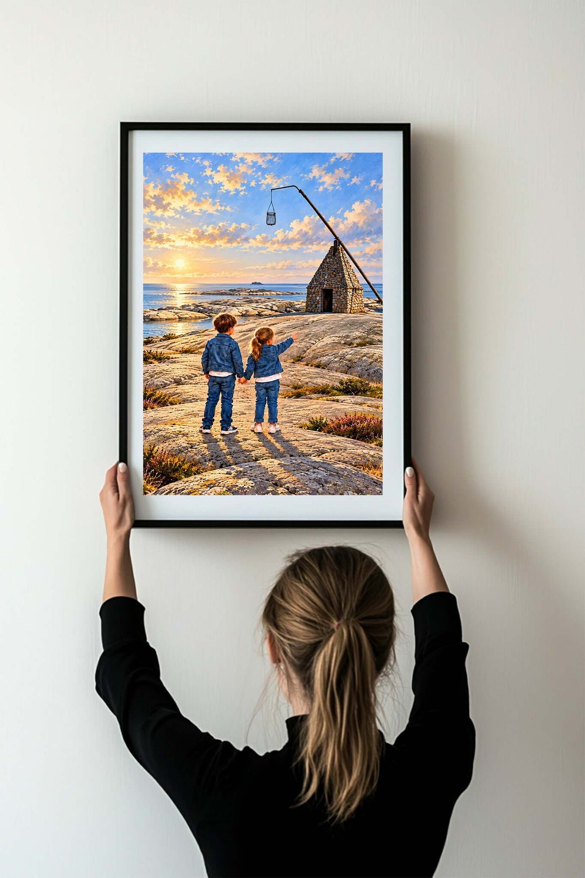 Oss to på Verdens Ende – veggbilde fra KBentz