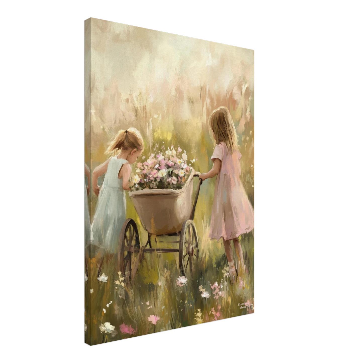 Blomstereng - KBentz.no – moderne veggkunst | KBentz.no