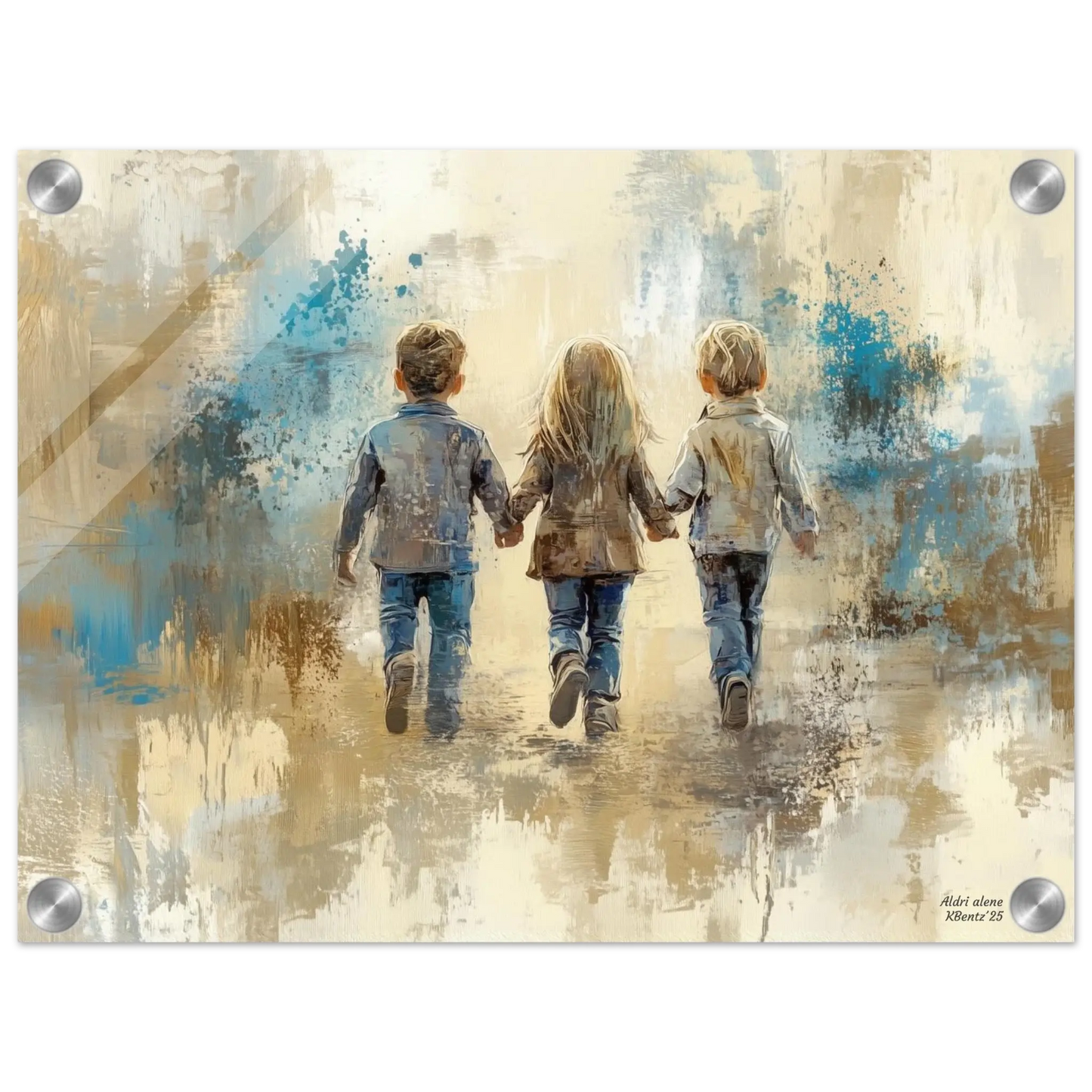 Aldri alene - KBentz.no – moderne veggkunst | KBentz.no