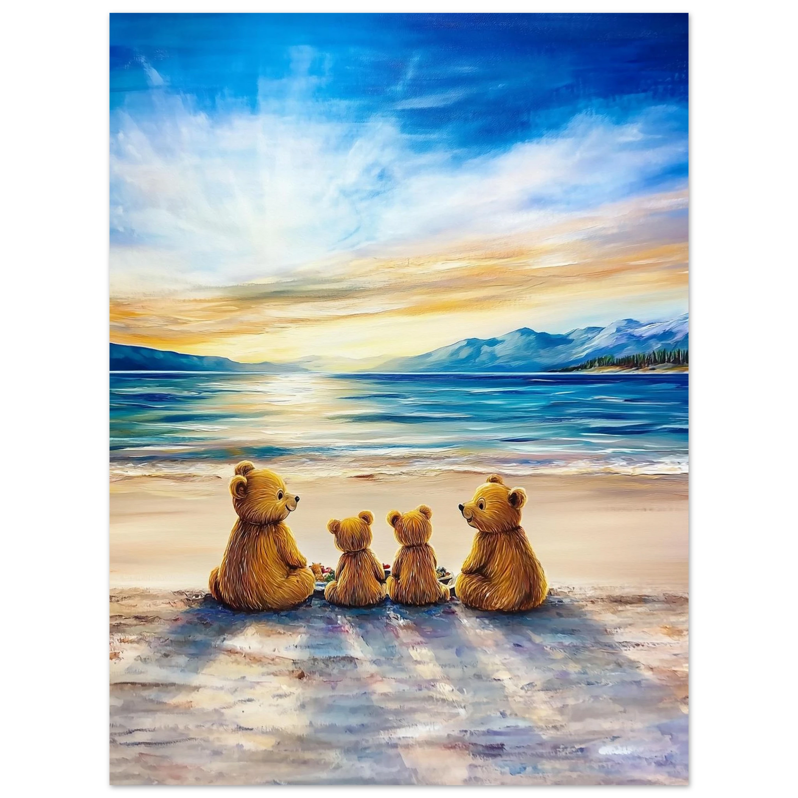 Familietid ved havet