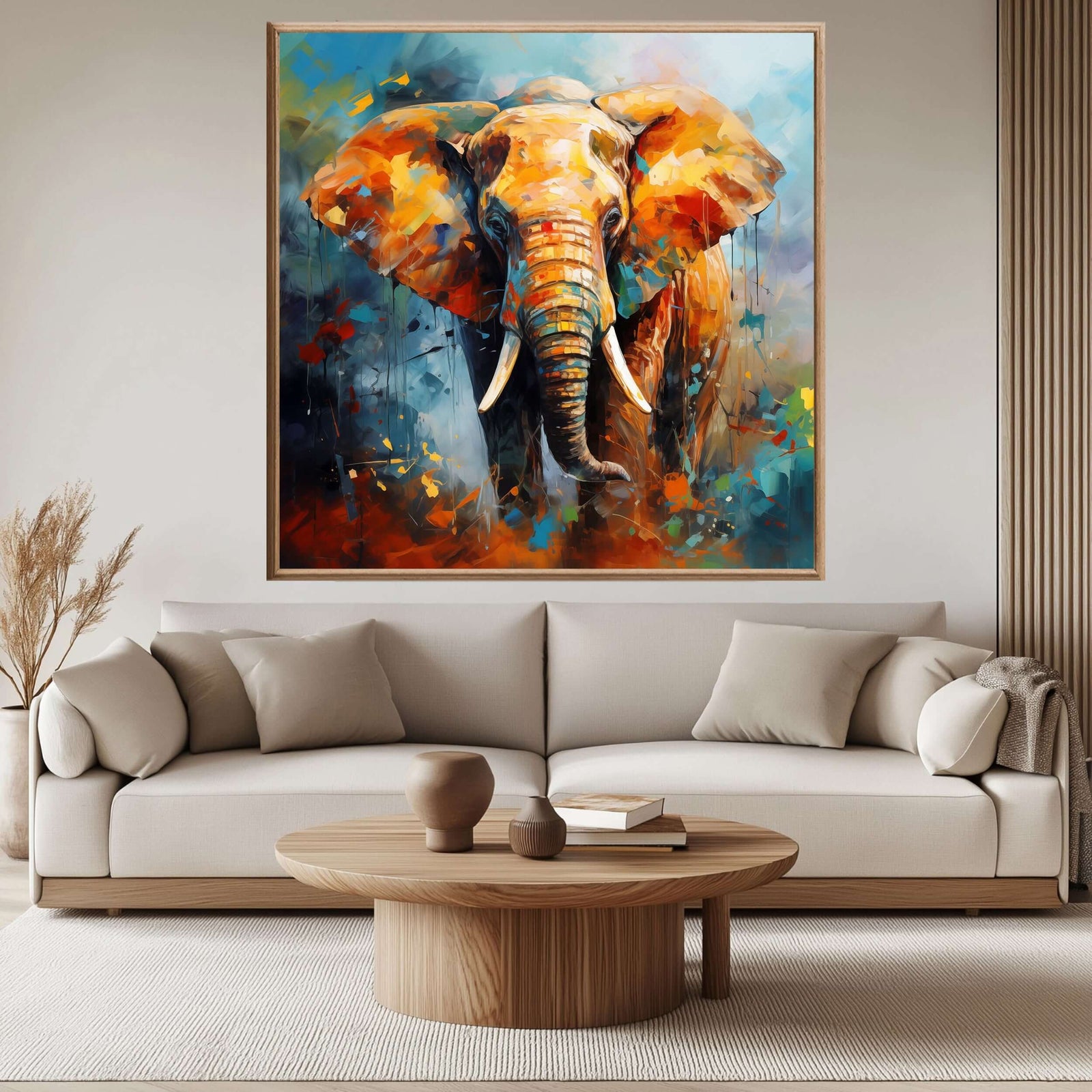 Elefantens fargespill