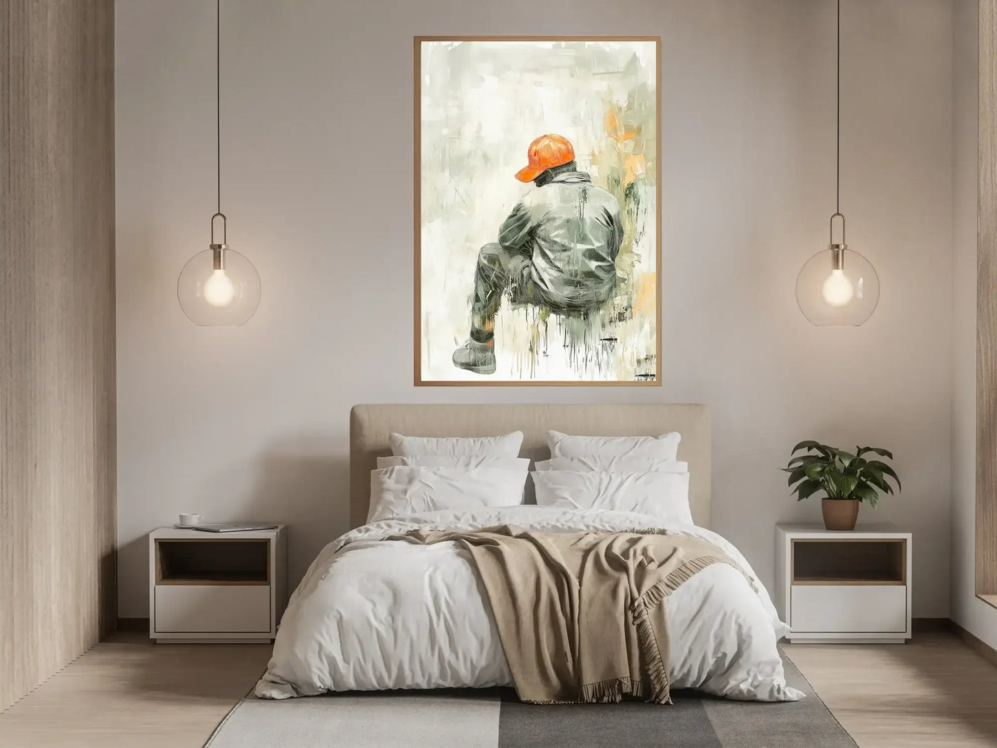 En stille ferd – moderne veggkunst | KBentz.no