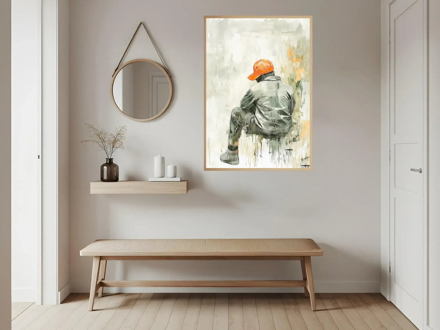 En stille ferd – moderne veggkunst | KBentz.no