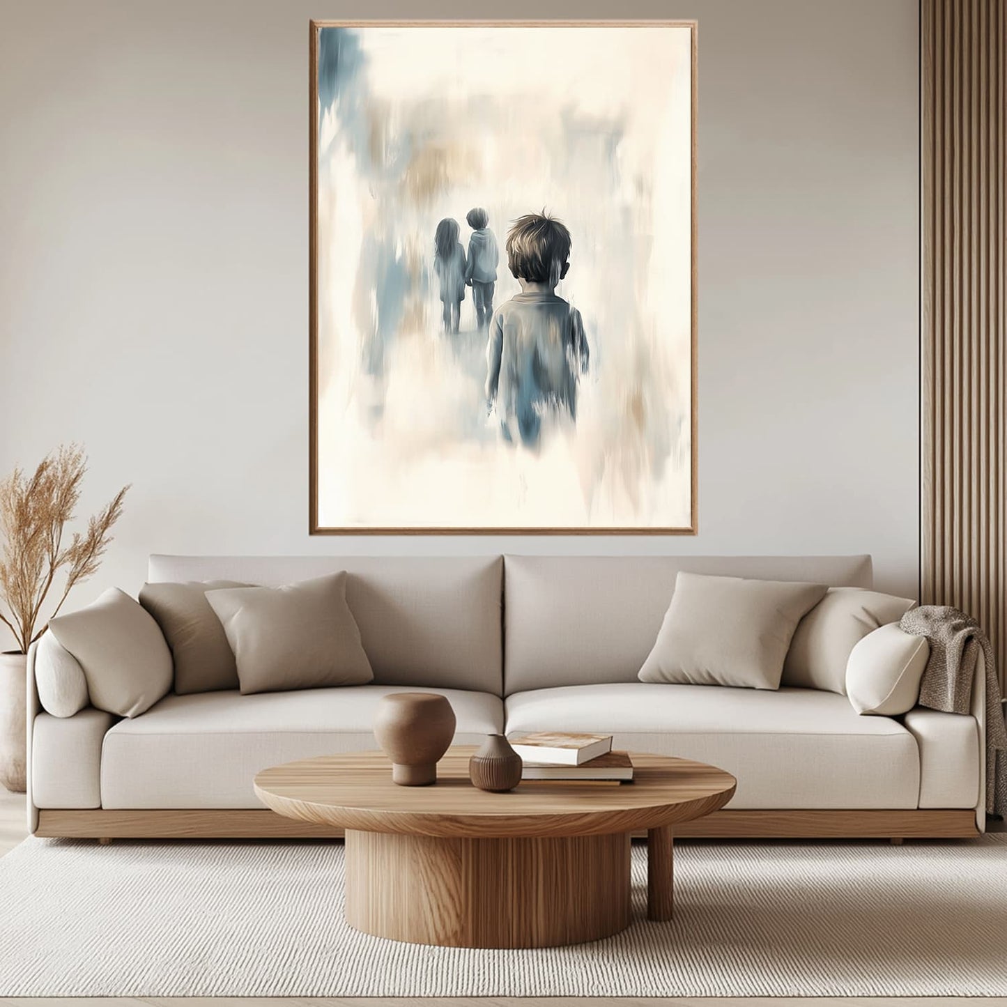 Et håp om å høre til - moderne digitalt maleri med oljemalingstekstur. Trykkes på papir, lerret og akryl. KBentz.no