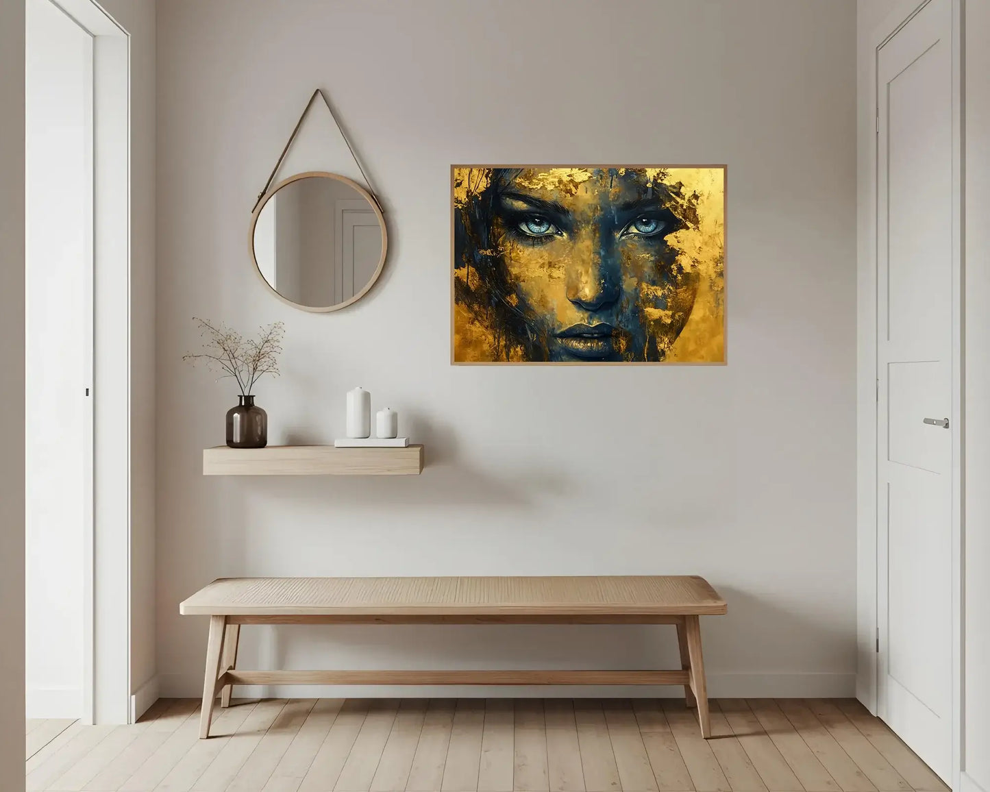 Golden Spirit – moderne veggkunst | KBentz.no