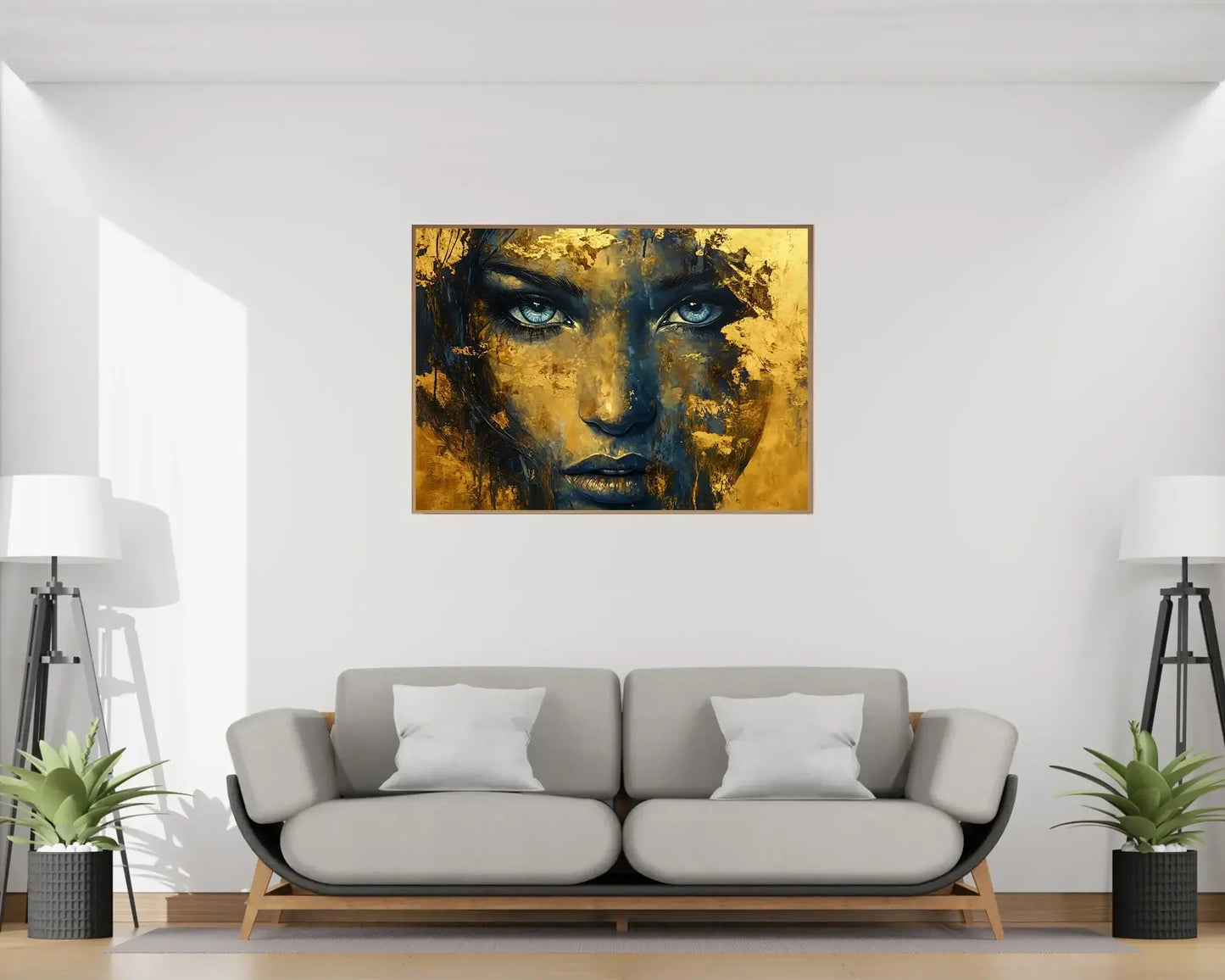 Golden Spirit – moderne veggkunst | KBentz.no