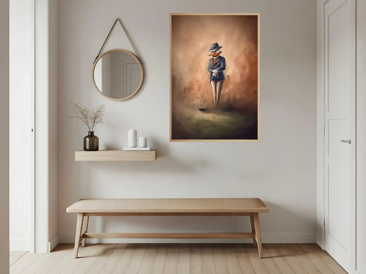 Golfer med stil – moderne veggkunst | KBentz.no