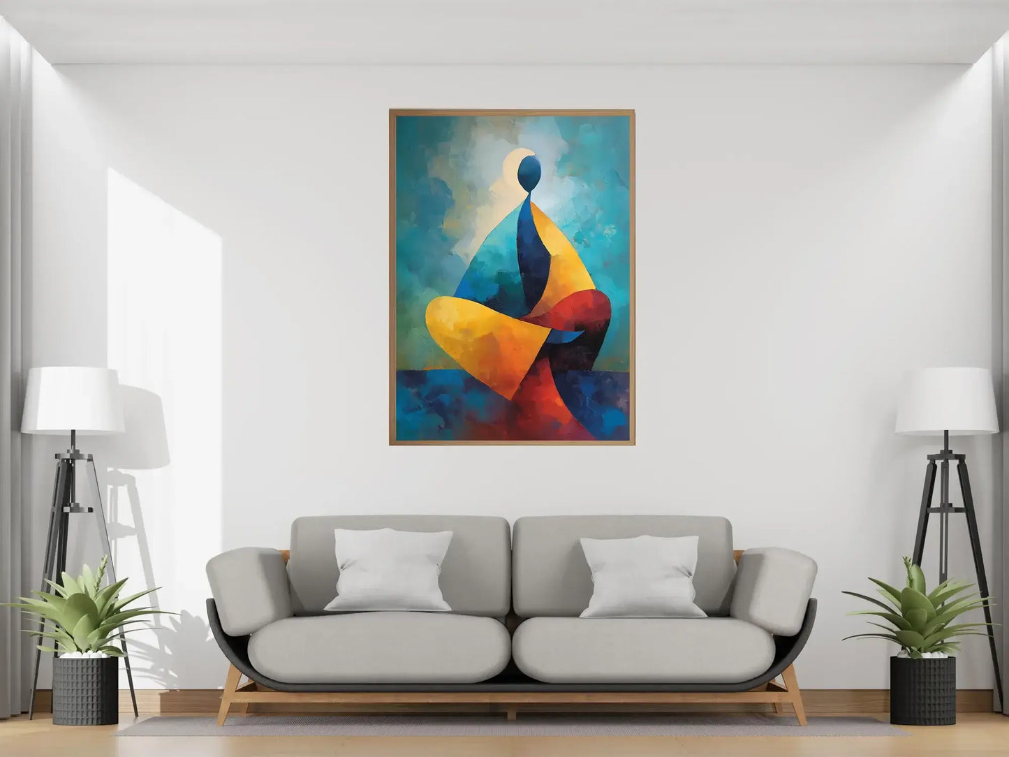 Meditasjon – moderne veggkunst | KBentz.no