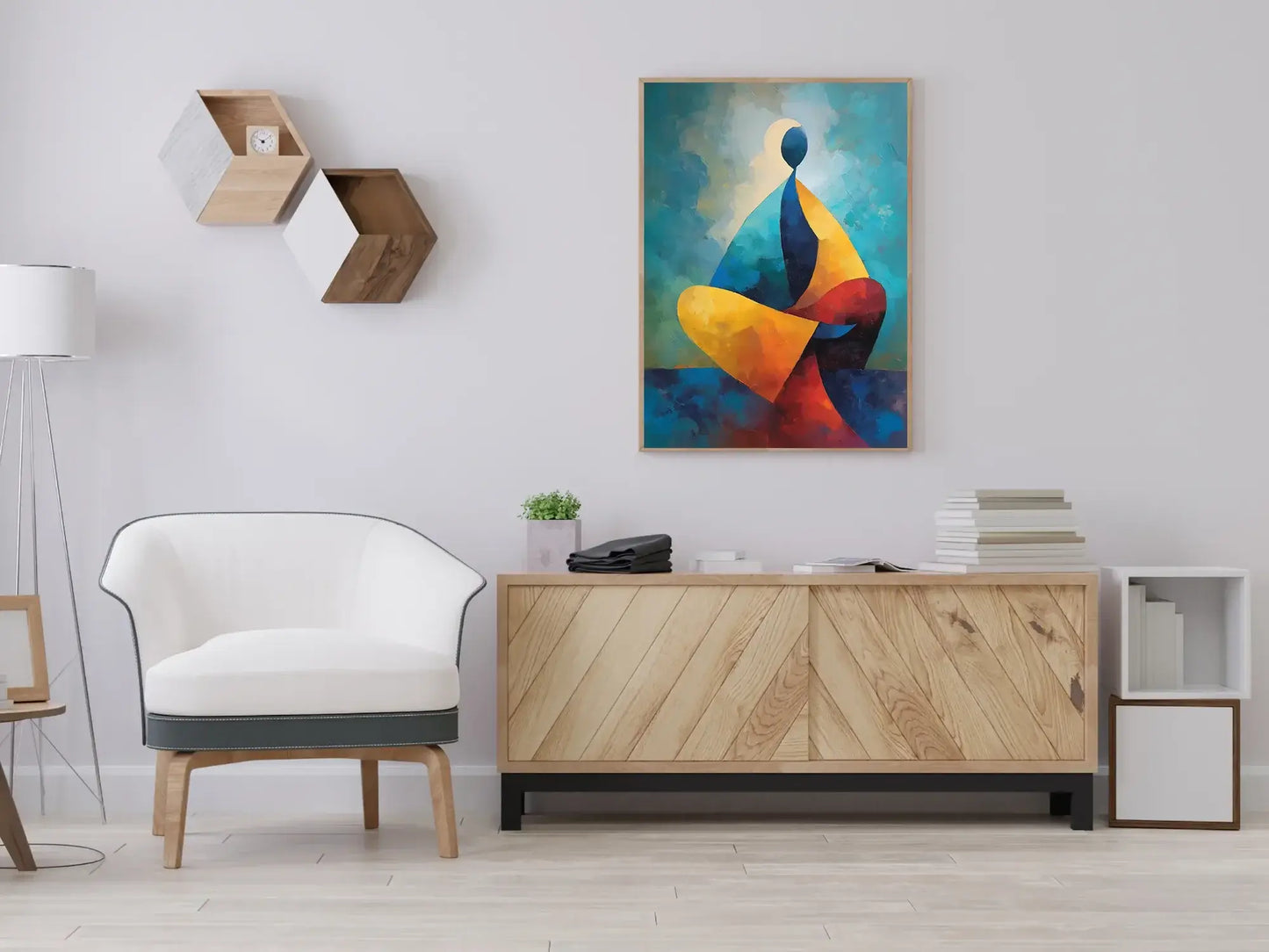 Meditasjon – moderne veggkunst | KBentz.no