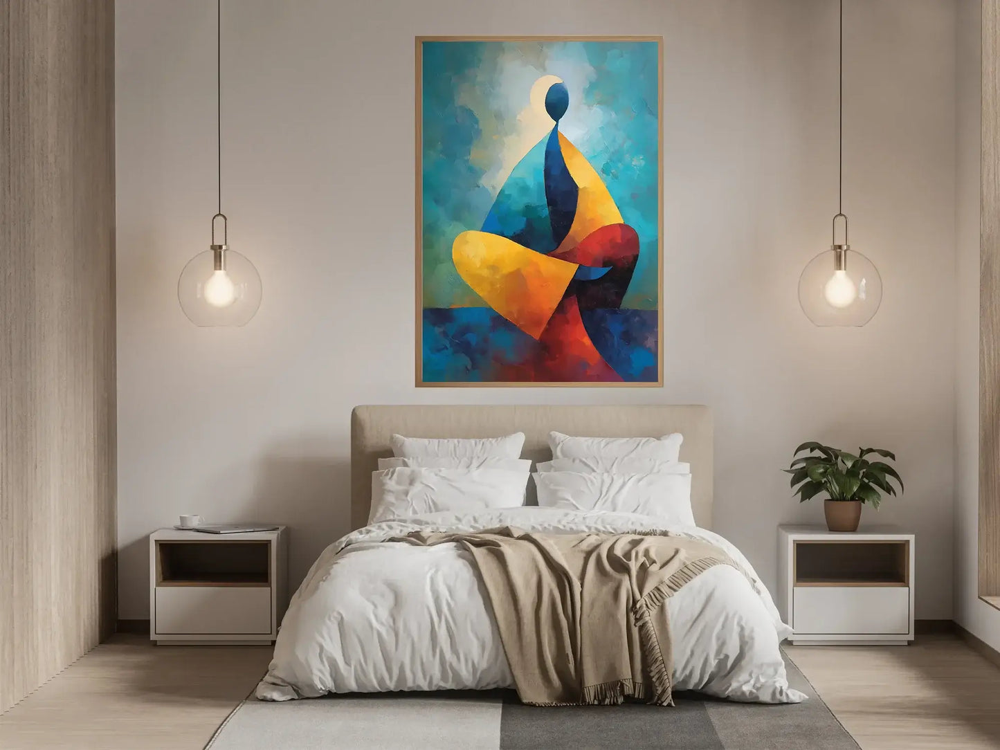 Meditasjon – moderne veggkunst | KBentz.no