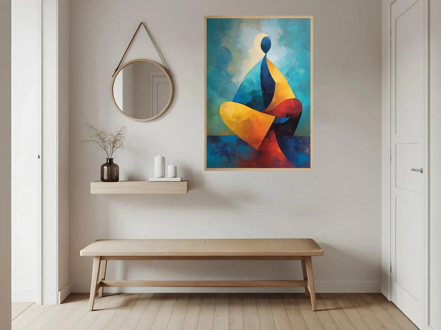 Meditasjon – moderne veggkunst | KBentz.no