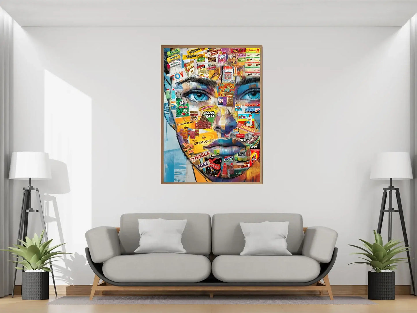 Pop & Candy – moderne veggkunst | KBentz.no
