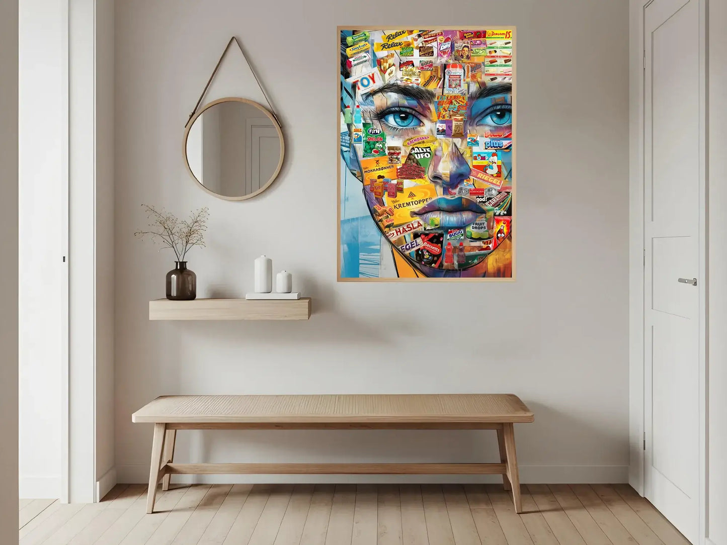 Pop & Candy – moderne veggkunst | KBentz.no