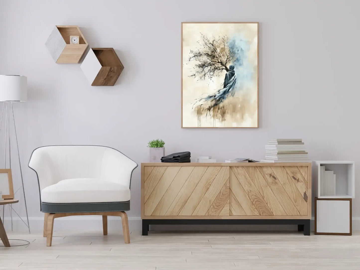 Stille styrke – moderne veggkunst | KBentz.no