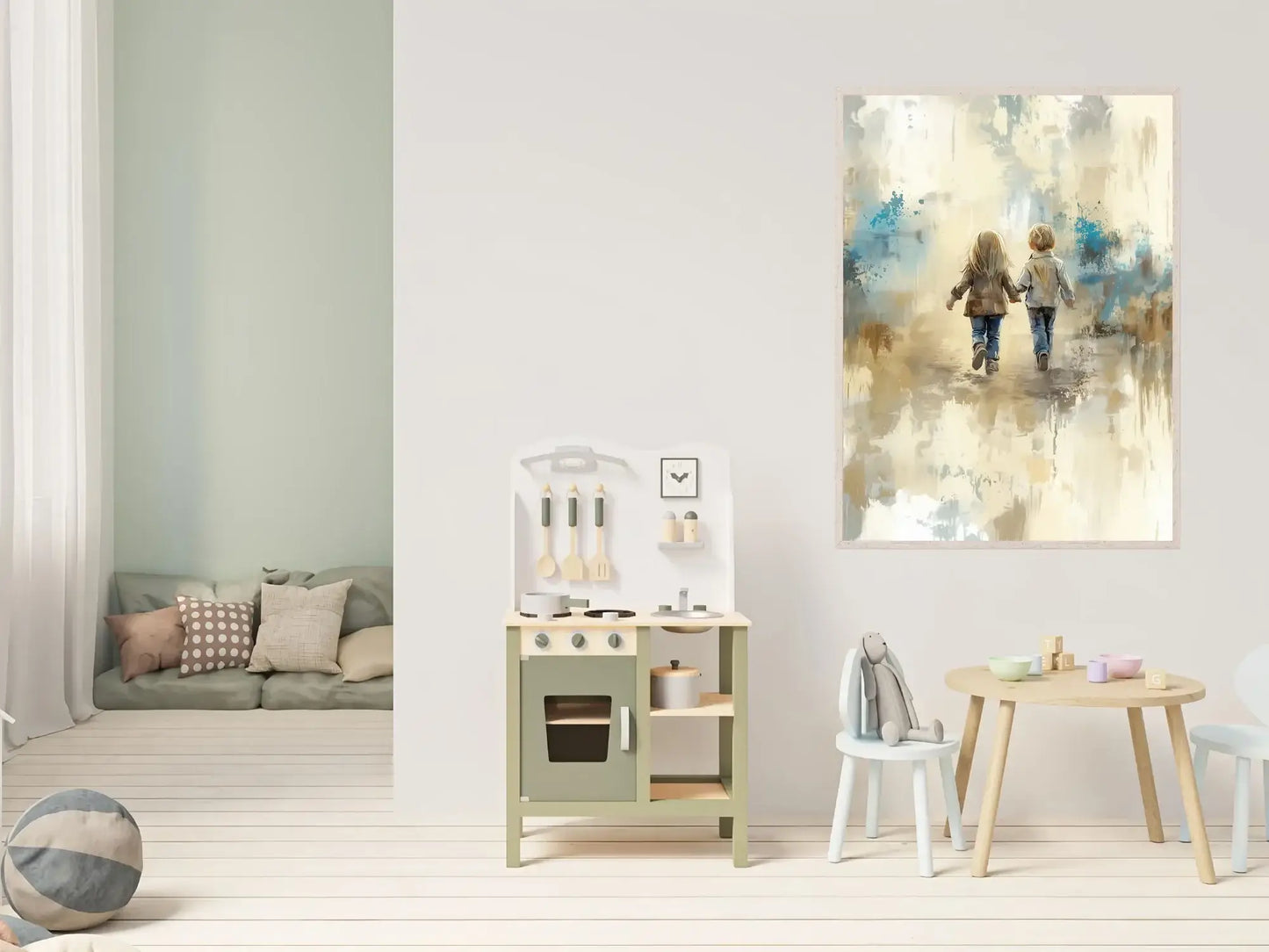 To små venner – moderne veggkunst | KBentz.no