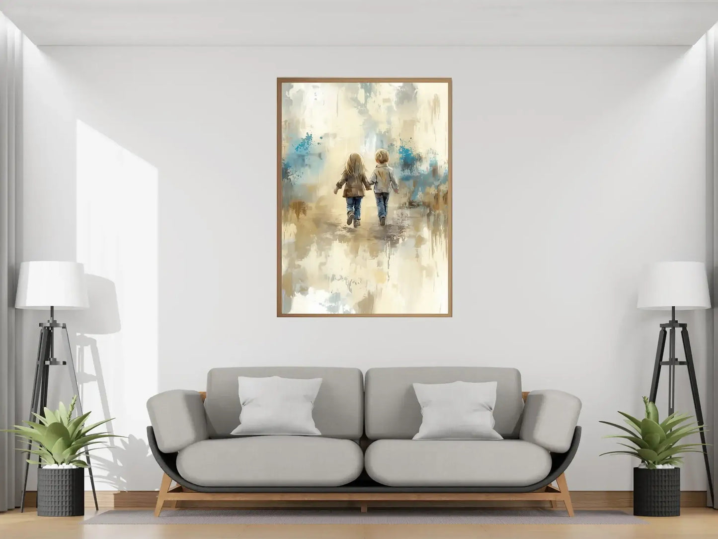 To små venner – moderne veggkunst | KBentz.no