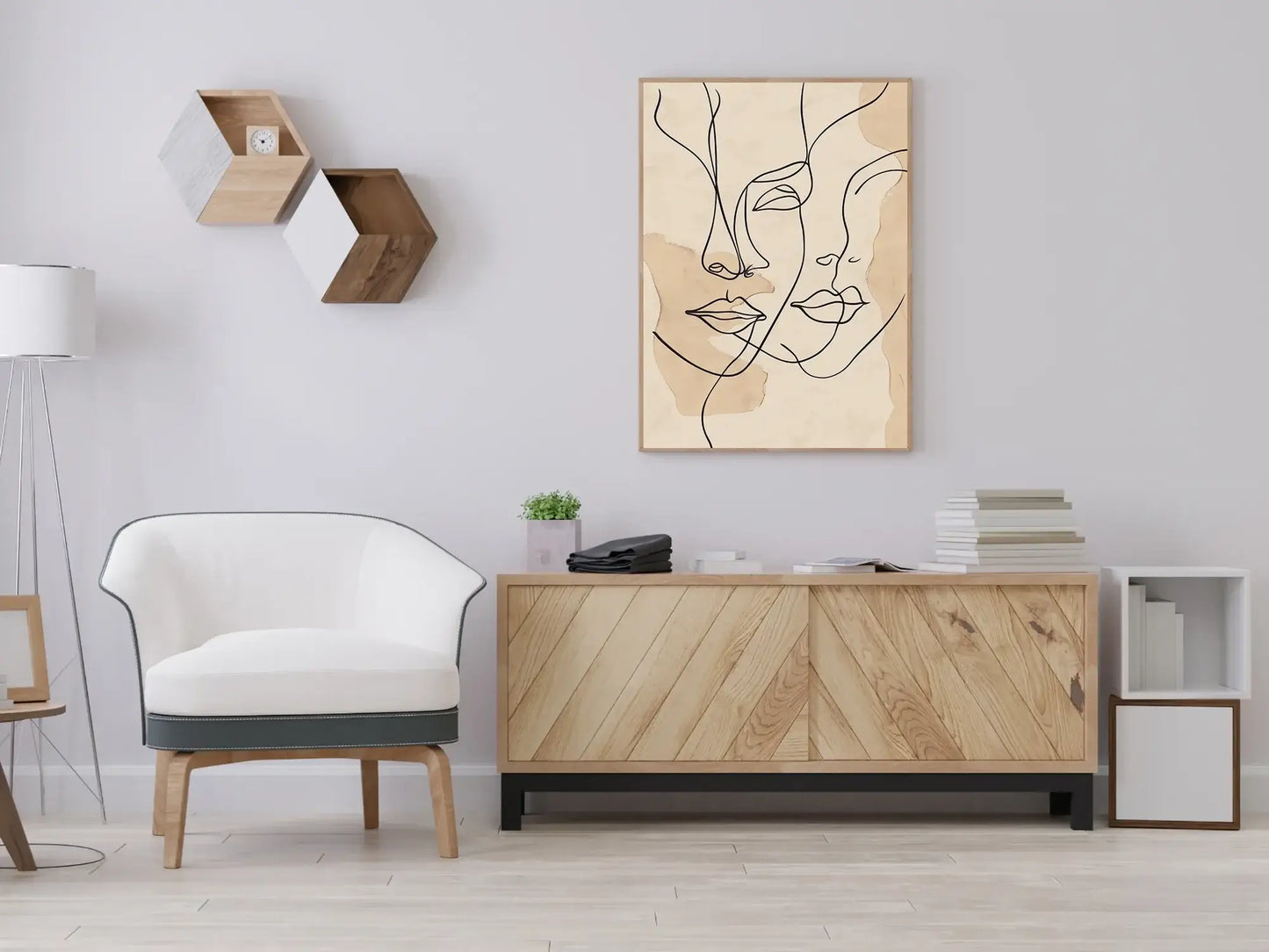 Twins – moderne veggkunst | KBentz.no
