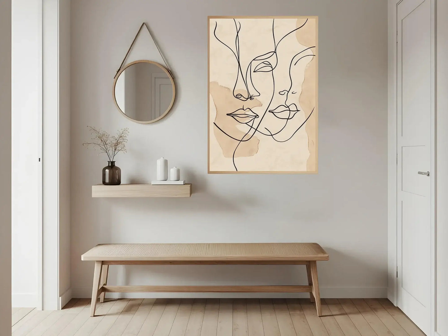 Twins – moderne veggkunst | KBentz.no