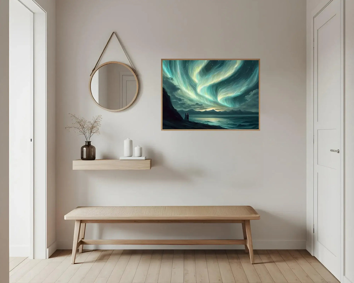 Under Nordlyset – moderne veggkunst | KBentz.no